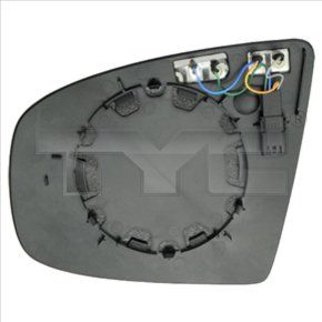 Mirror Glass, exterior mirror TYC 303-0113-1