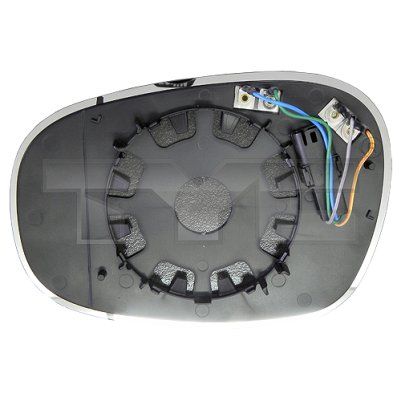 Mirror Glass, exterior mirror TYC 303-0117-1