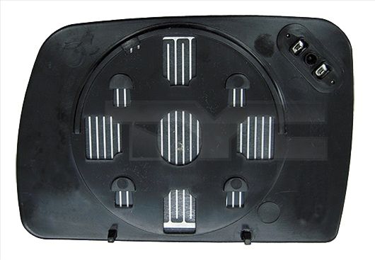 TYC 303-0123-1 Mirror Glass, exterior mirror
