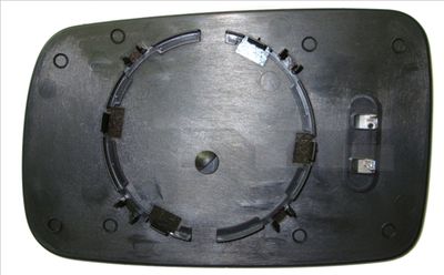 Mirror Glass, exterior mirror TYC 303-0127-1