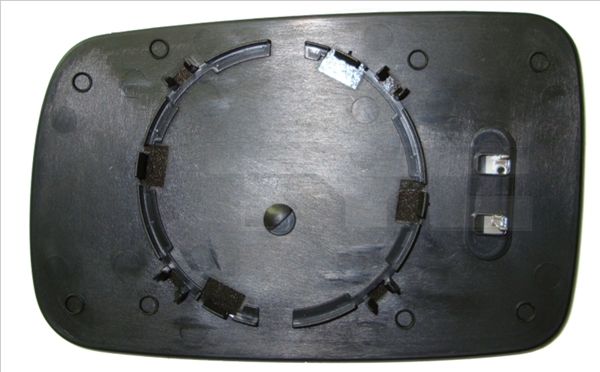 TYC 303-0128-1 Mirror Glass, exterior mirror