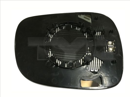 TYC 303-0129-1 Mirror Glass, exterior mirror