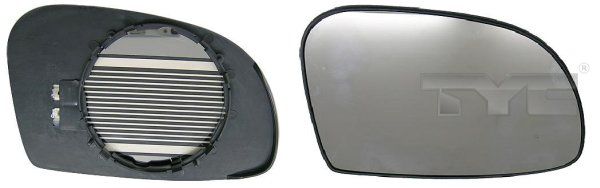 TYC 305-0031-1 Mirror Glass, exterior mirror