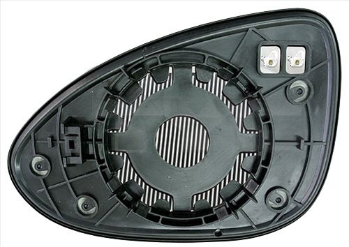 TYC 306-0023-1 Mirror Glass, exterior mirror
