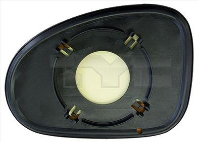 Mirror Glass, exterior mirror TYC 306-0026-1