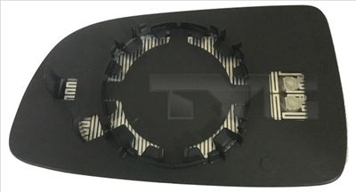 Mirror Glass, exterior mirror TYC 306-0020-1
