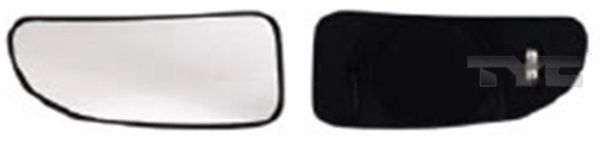 TYC 309-0141-1 Mirror Glass, exterior mirror