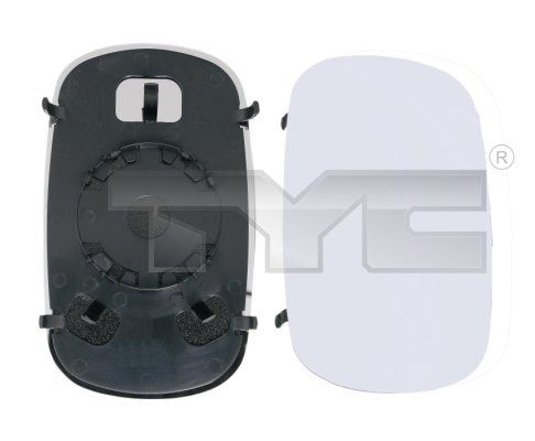 TYC 309-0055-1 Mirror Glass, exterior mirror