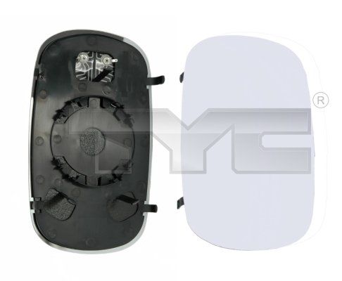 TYC 309-0059-1 Mirror Glass, exterior mirror