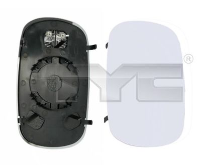 Mirror Glass, exterior mirror TYC 309-0059-1