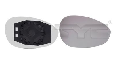 Mirror Glass, exterior mirror TYC 309-0064-1