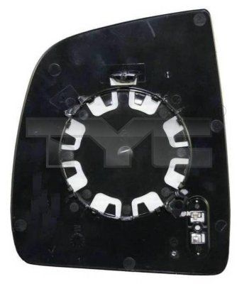 TYC 309-0126-1 Mirror Glass, exterior mirror