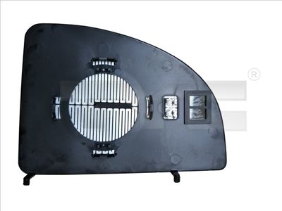 Mirror Glass, exterior mirror TYC 309-0139-1