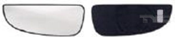 TYC 309-0143-1 Mirror Glass, exterior mirror