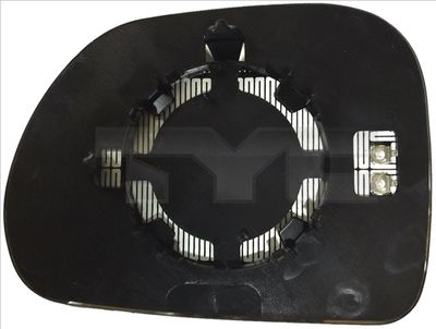 Mirror Glass, exterior mirror TYC 309-0147-1