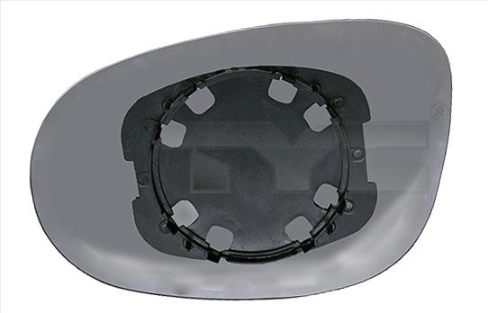 TYC 310-0142-1 Mirror Glass, exterior mirror