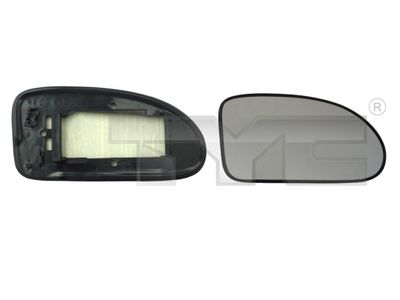 Mirror Glass, exterior mirror TYC 310-0028-1