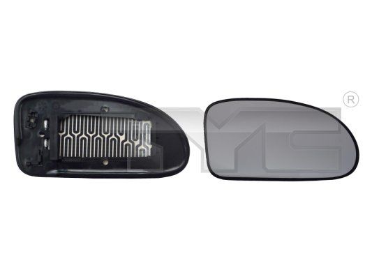 TYC 310-0031-1 Mirror Glass, exterior mirror