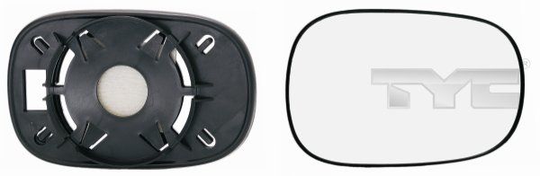 TYC 310-0039-1 Mirror Glass, exterior mirror