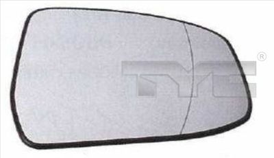 Mirror Glass, exterior mirror TYC 310-0118-1