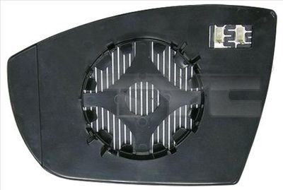Mirror Glass, exterior mirror TYC 310-0127-1