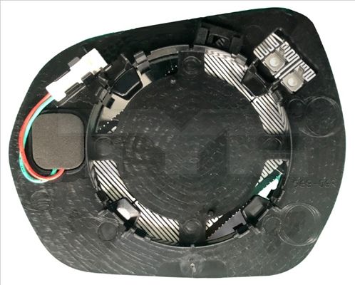 TYC 310-0263-1 Mirror Glass, exterior mirror