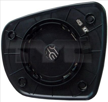 TYC 313-0047-1 Mirror Glass, exterior mirror