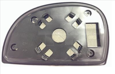 Mirror Glass, exterior mirror TYC 313-0053-1