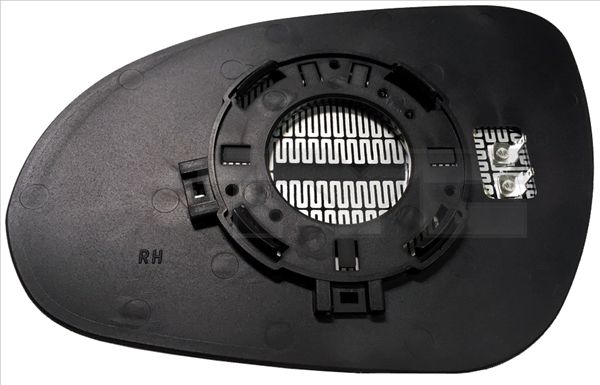 TYC 313-0076-1 Mirror Glass, exterior mirror