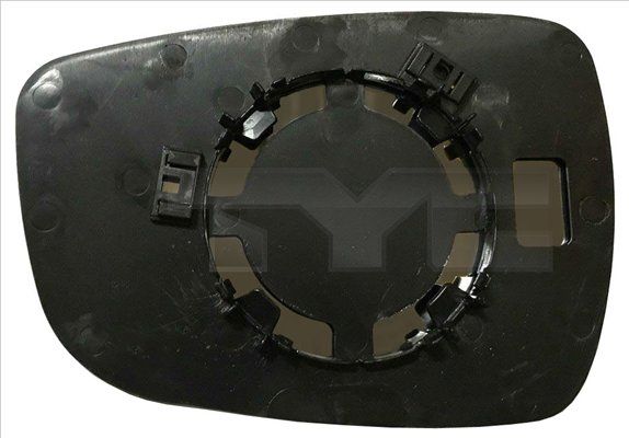 TYC 313-0080-1 Mirror Glass, exterior mirror