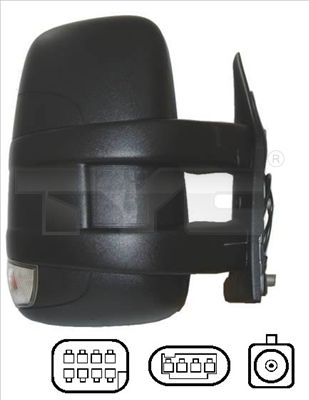 Exterior Mirror TYC 315-0003