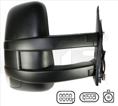 Exterior Mirror TYC 315-0007