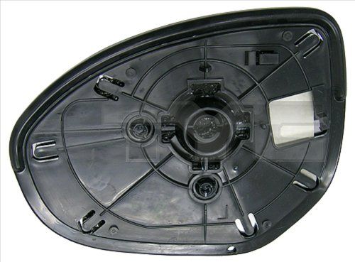 TYC 320-0034-1 Mirror Glass, exterior mirror