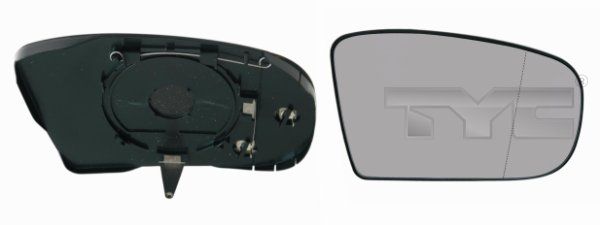 TYC 321-0066-1 Mirror Glass, exterior mirror
