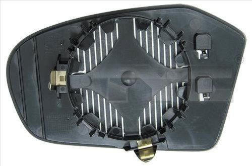 TYC 321-0089-1 Mirror Glass, exterior mirror