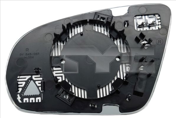 TYC 321-0132-1 Mirror Glass, exterior mirror