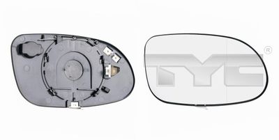 Mirror Glass, exterior mirror TYC 321-0002-1