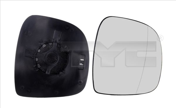 TYC 321-0098-1 Mirror Glass, exterior mirror