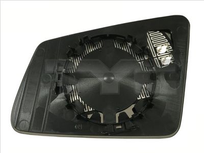 Mirror Glass, exterior mirror TYC 321-0122-1