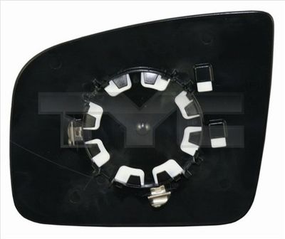 Mirror Glass, exterior mirror TYC 321-0124-1