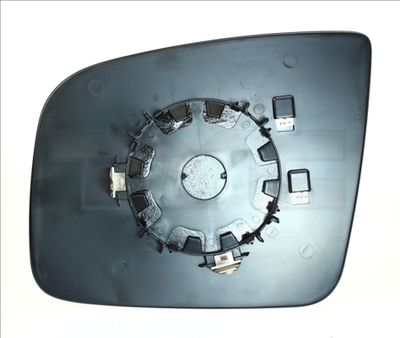 Mirror Glass, exterior mirror TYC 321-0126-1