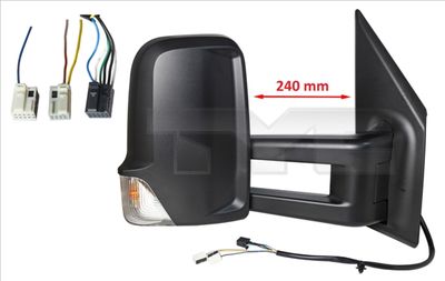 Exterior Mirror TYC 321-0172