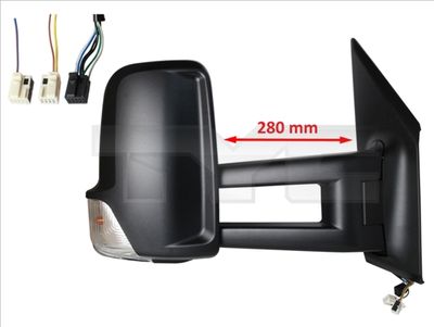 Exterior Mirror TYC 321-0174