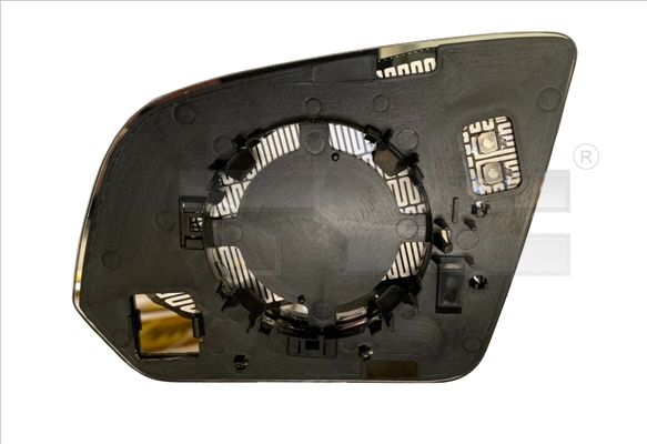 TYC 321-0177-1 Mirror Glass, exterior mirror