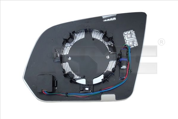 TYC 321-0180-1 Mirror Glass, exterior mirror