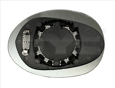 Mirror Glass, exterior mirror TYC 322-0009-1