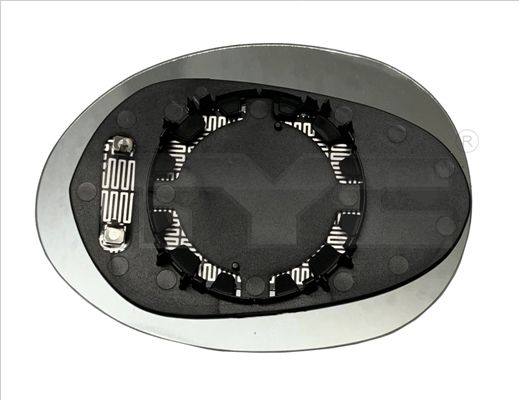 TYC 322-0010-1 Mirror Glass, exterior mirror