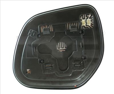 Mirror Glass, exterior mirror TYC 323-0014-1
