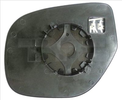 Mirror Glass, exterior mirror TYC 323-0017-1