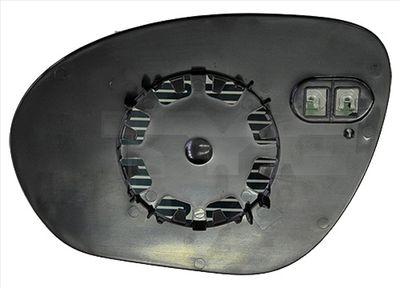 Mirror Glass, exterior mirror TYC 324-0043-1
